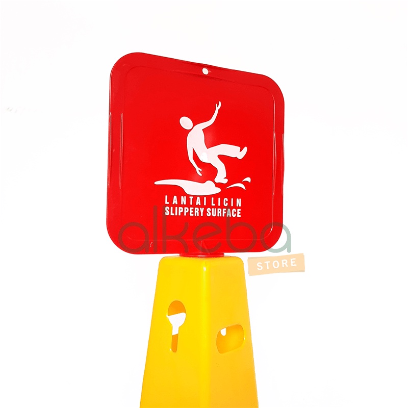 Caution Wet Floor Cone 105 cm / wet floor kerucut / Safety cone