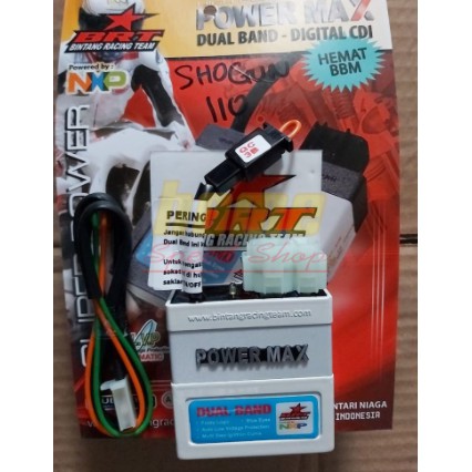 CDI BRT Dual Band Powermax Shogun 110 Shogun KEBO Motor dengan soket CDI sejenis Type TR
