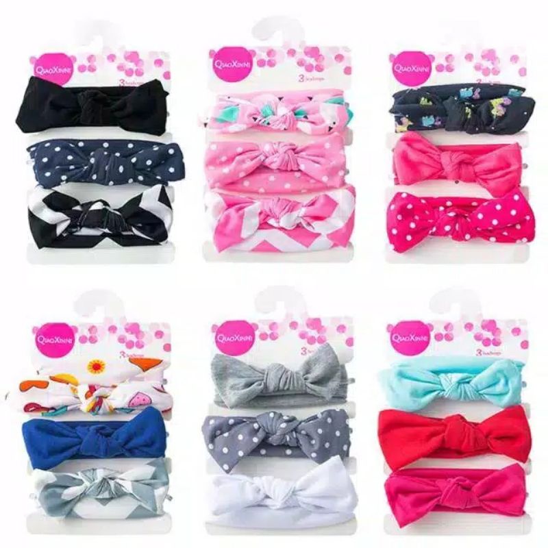SET 3PCS BANDANA BAYI BANDO ANAK