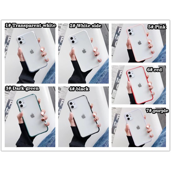[Spot] case iPhone 11ProMax 6 7 8Plis X XR XS MAX new anti-fall matte hard shell