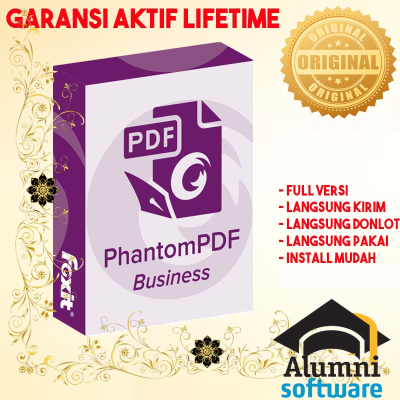 [FULL VERSION] Foxit PhantomPDF Business 10 - GARANSI AKTIVASI