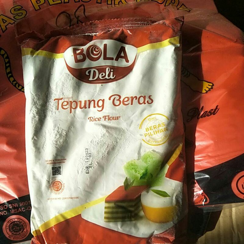 

Tepung beras Bola deli