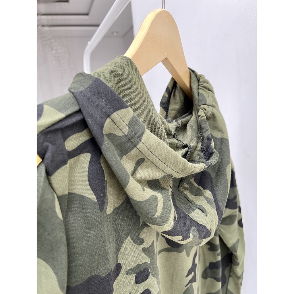 Camouflage Hoodie / Sweater Panjang Wanita / Women Hoodie