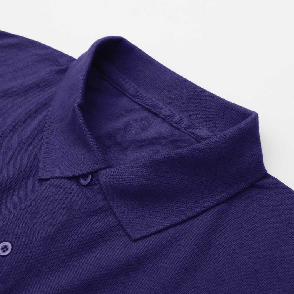 Polo Shirt Pria Ungu Tua / Kaos Kerah Lakos Ungu