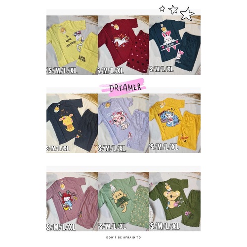 SETELAN LITTLE C LITTLE M CEWEK