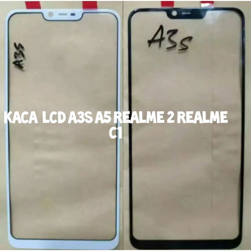 KACA DEPAN KACA LCD TOUCHSCREEN OPPO A3S A5 REALME 2 REALME C1 ORIGINAL