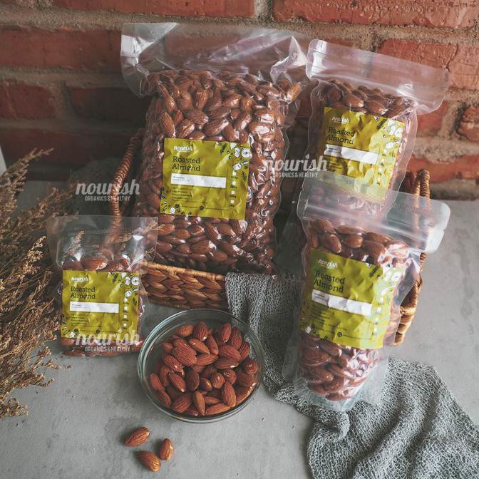 

Diskon Almond Panggang Original (Roasted Almond Plain) 1kg Diskon