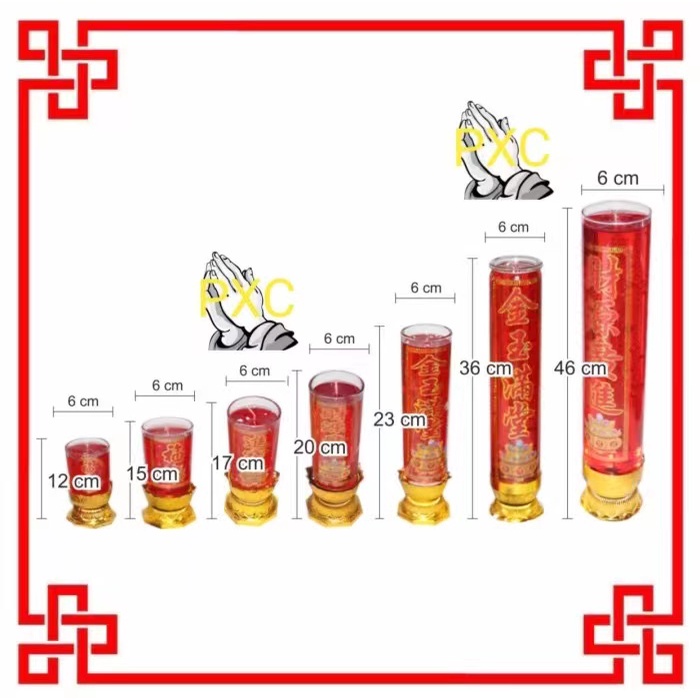 Lilin Sembahyang Jelly Teratai