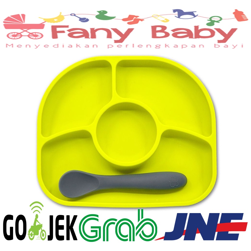 BBLUV YUMI SILICONE PLATE &amp; SPOON