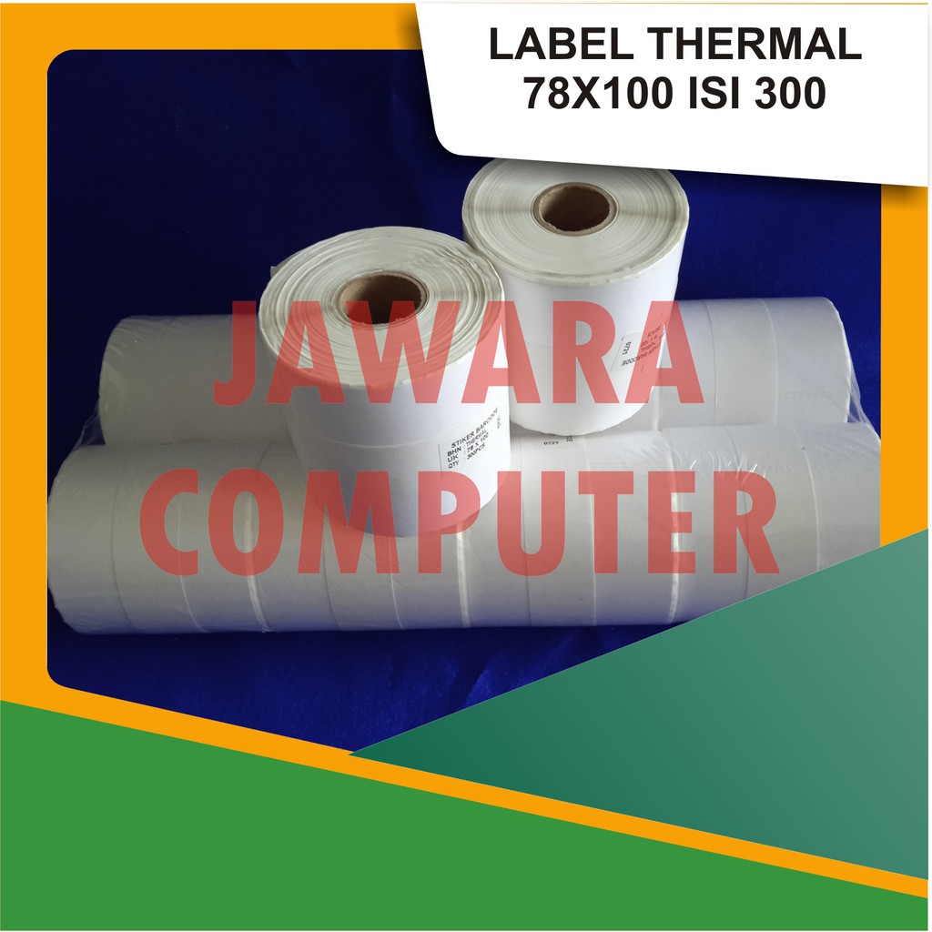 

LABEL THERMAL 78X100 ISI 300
