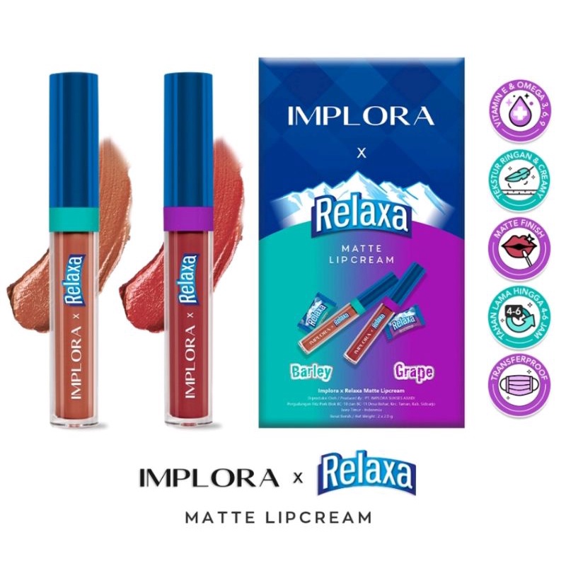 IMPLORA LIPCREAM LIP IMPLORA LIP CREAM