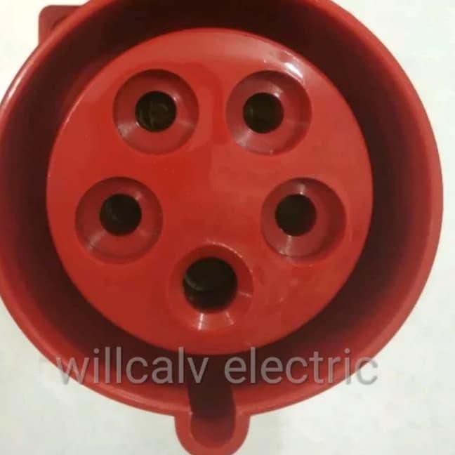 ・ GROSIR STOP KONTAK 3 PASS 5 PIN 32A 32 AMPERE - STOP KONTAK 3 PHASE 5 PIN 32A ✶