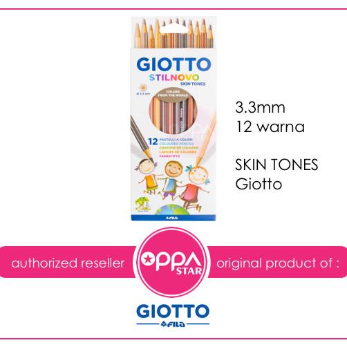 

PERALATAN MENGGAMBAR GIOTTO STILNOVO SKIN TONES SET 12 PENCIL COLOR PENSIL WARNA PERALATAN LUKIS