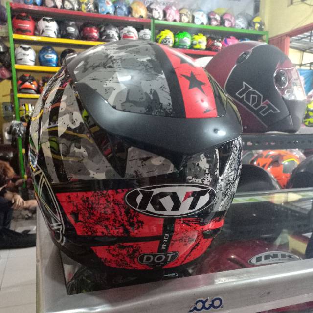 HELM KYT R10 PULL WARNA PAKET GANTENG-3
