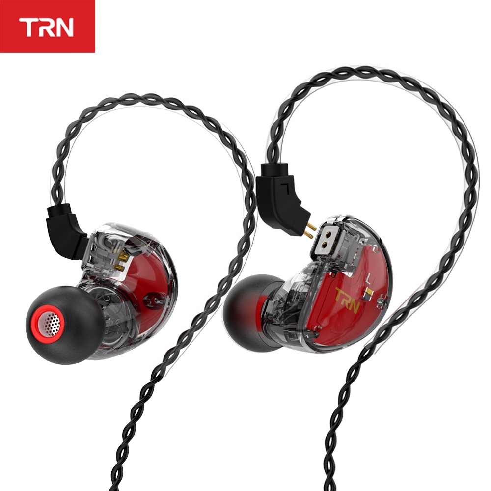 TRN V30 2BA 1DD Triple Hybrid Drivers Bass In-Ear Earphone HIFI Microphone