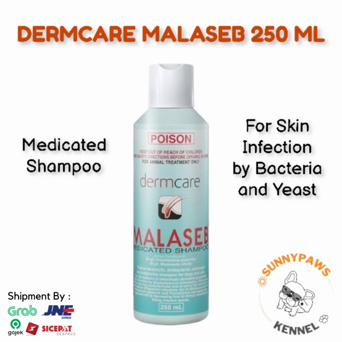 Jual Malaseb 250ml Medicated Shampoo Bakteri Jamur Sakit Kulit Gatal