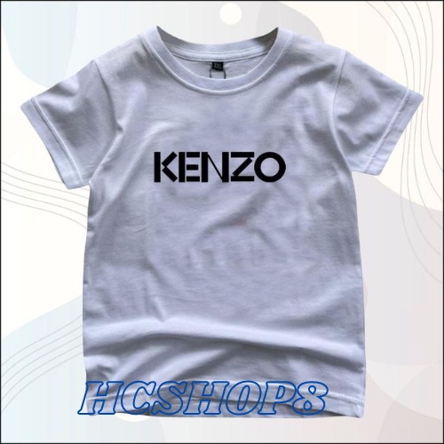 Kaos Anak Ideal Logo Kzoo Usia 2-16th Unisex Cowok Cewek Kaos Oblong Anak Pakaian Anak Laki Laki Perempuan