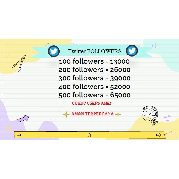 TWITTER FOLLOWERS REAL LAYANAN FOLLOWERS TWITTER