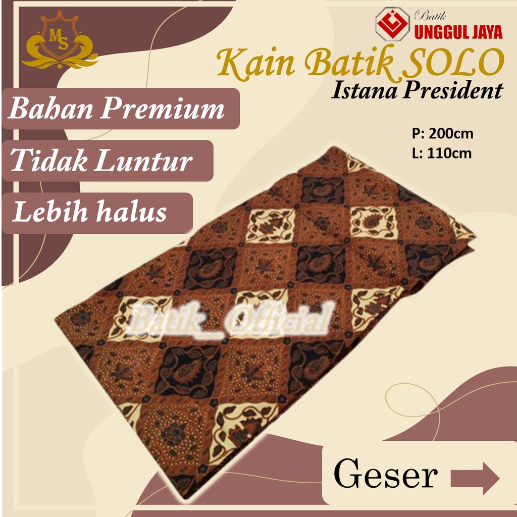 Jarik Jarit Kain Batik Solo Sewek Pengantin Motif Sidoasih Jarek Tapih Wanita Premium