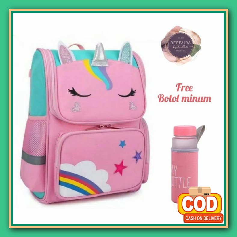 Slv Bags - Tas Anak Sekolah Perempuan Laki Laki Terbaru 2020 2021 Korea Kpop Bt21 Bts Ank Import Pre