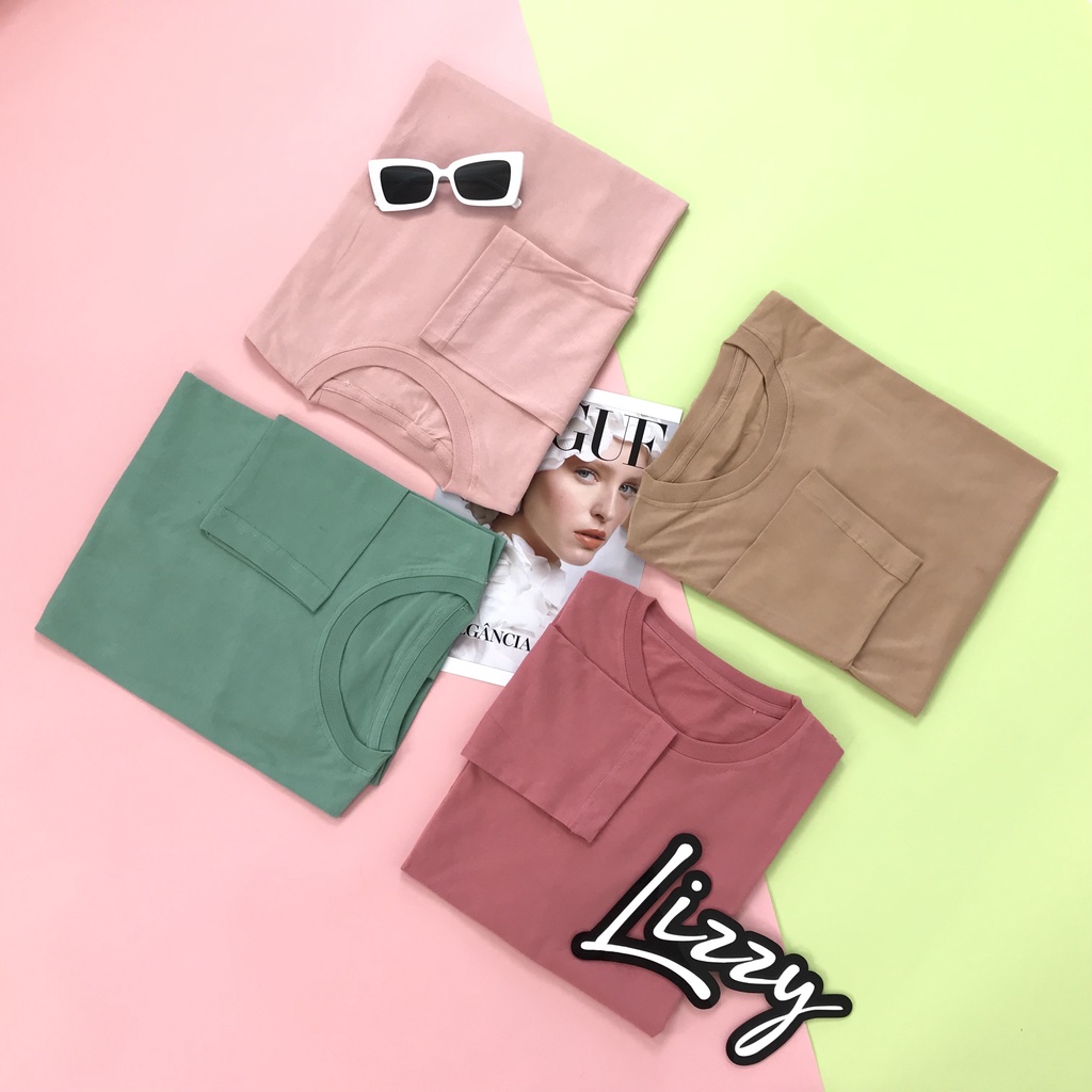 Lizzy - BASIC TEE LONG PASTEL