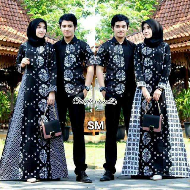 Batik Pekalongan Couple gamis