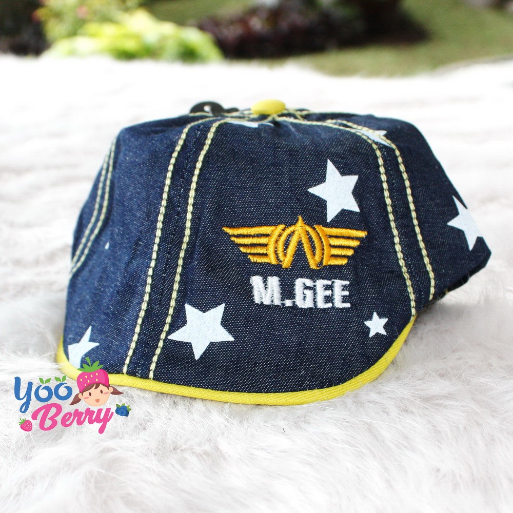 YooBerry Topi Bayi Painter Denim Keren Berry Mart