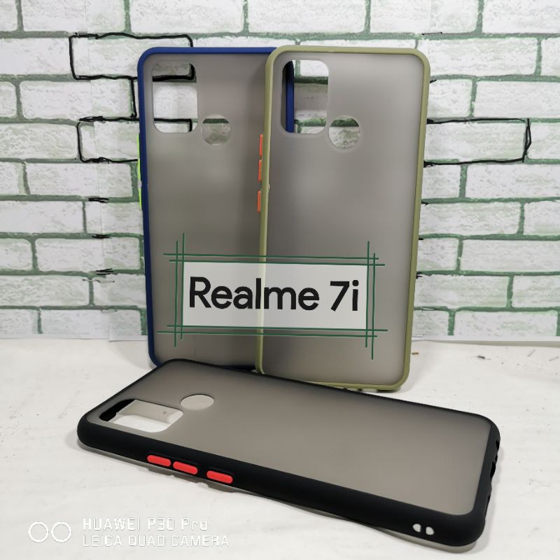 case hybrid fuze doft realme 7i