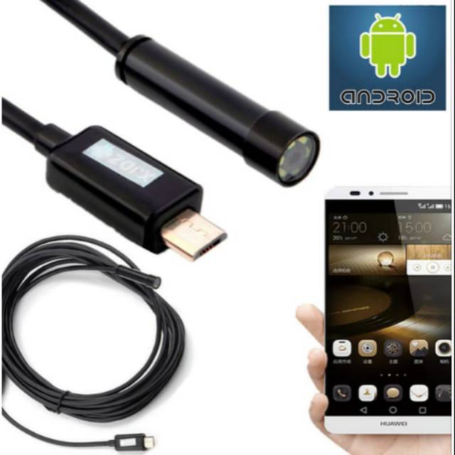 Endoskop Endoskopi Endoscope Camera Android And PC Waterproof