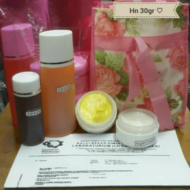 CREAM HN 30GRB/BABY PINK SAHRINI HN BSAR ORIGINAL /APOTEKER  BSAR