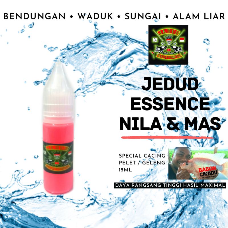 ESSEN JEDUD UMPAN PANCING AROMA KHUSUS UNTUK LOMBA MANCING LIAR DAN HARIAN IKAN NILA DAN IKAN MAS