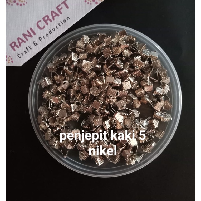 Penjepit tali bahan strap masker bahan aksesoris