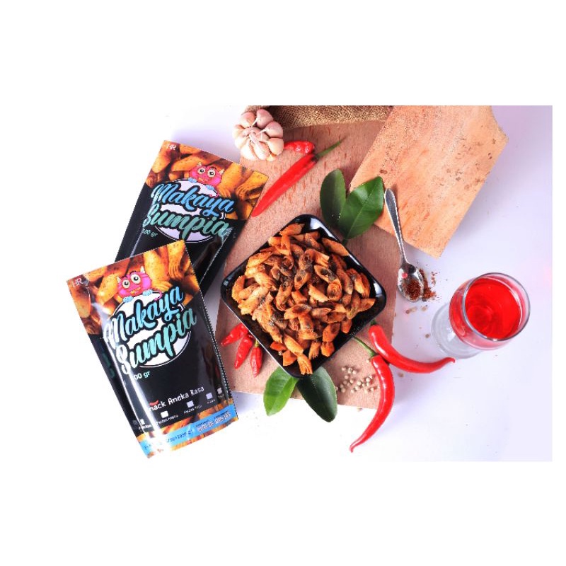 

Makaya Keripik Lumpia Pedas daun jeruk100gram