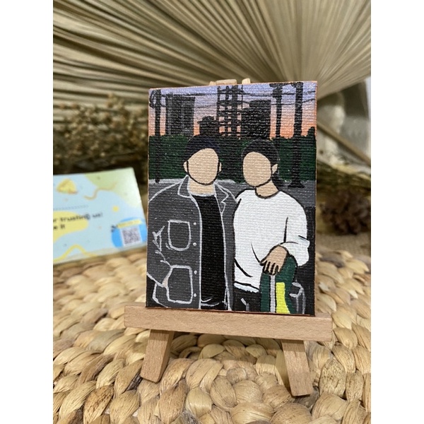CUSTOM Mini Canvas Painting (6x8)