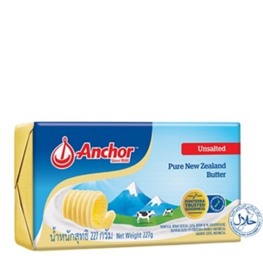 

ANCHOR UNSALTED BUTTER PATS 227 GR