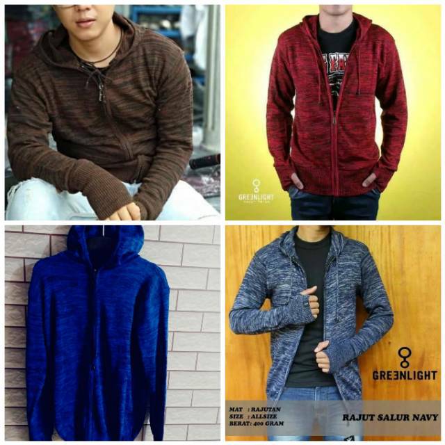 JAKET PRIA RAJUT ARIEL twis