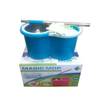 （COD+Ikuti lsg dpt kupon）magic mop KJ6138 bak peras stainless roda