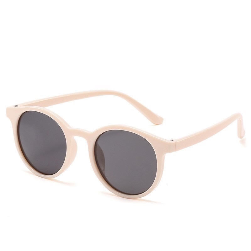 KACA MATA ANAK LAKI KACAMATA ANAK PEREMPUAN FASHION IMPORT UNTUK 8 TAHUN KE ATAS-BEIGE