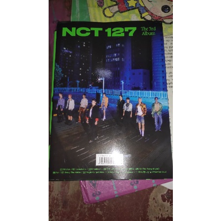 (Detail di desc)3rd Album Only NCT 127 Sticker Seoul City Vers No photocard Rolled Poster/Album NCT 