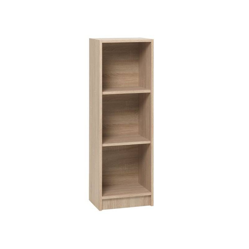 

JYSK Rak Buku Murah Bookcase Slim 3 Shelves Horsens 40X30X120CM Oak