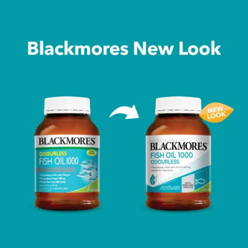 Blackmores oudorless  fish oil (180)   /omega 3