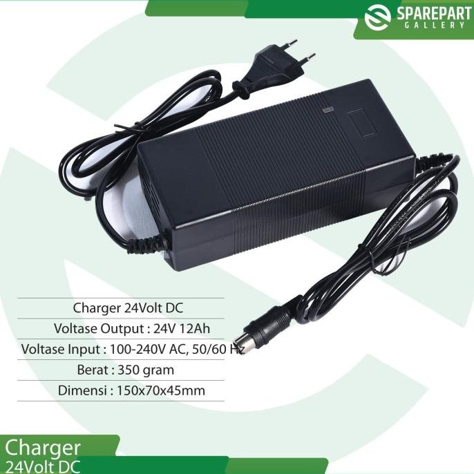 Sparepart Charger sepeda listrik 24Volt DC Mr.Jackie EB900-Venio