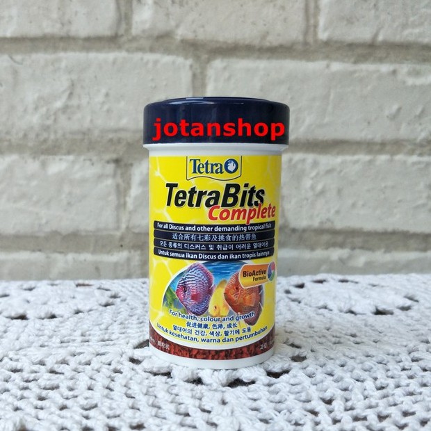 Tetra Bits tetrabits Complete Granules 30gr /100ml makanan pakan ikan hias