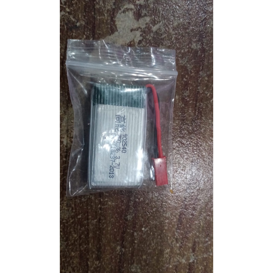 Battery Lipo 750mah 1S for X400 X300 X800 ( 3.7V )