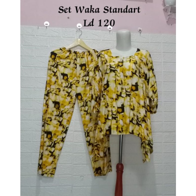 Set daster Waka LD 120 Bahan Rayon