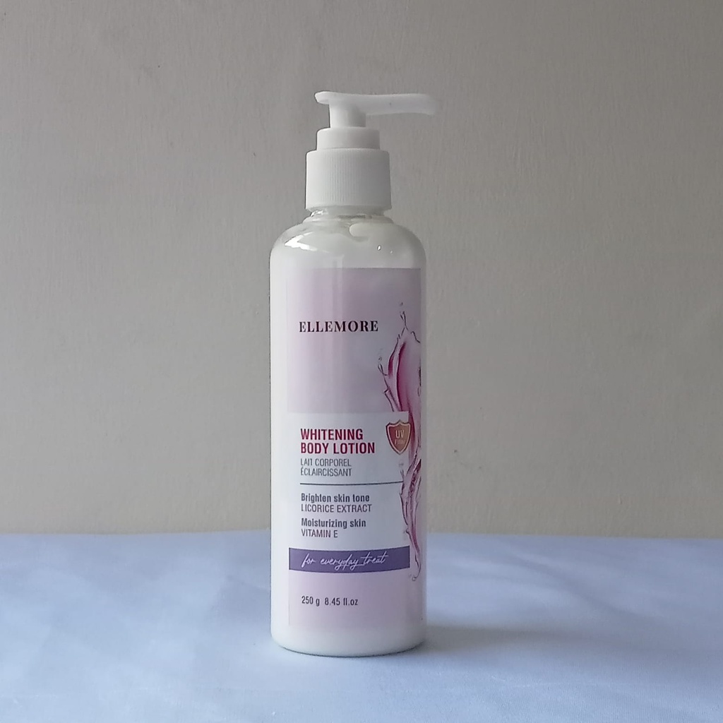 Mikusoo ELLEMORE Whitening Premium Hand and Body Cream Lotion