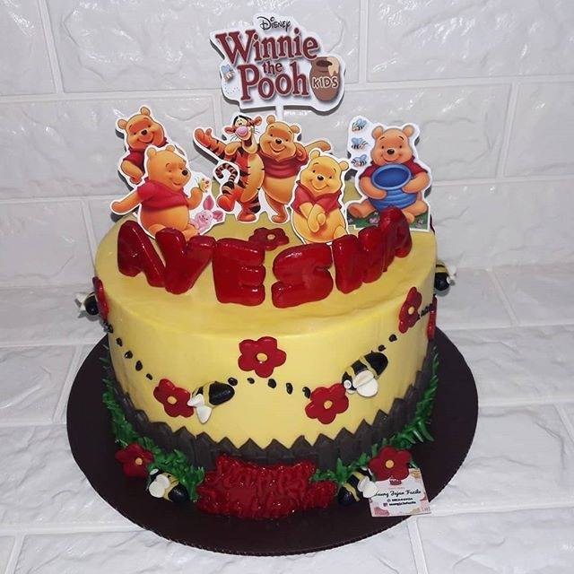 

Kue ulang tahun winnie the pooh cake ultah pooh