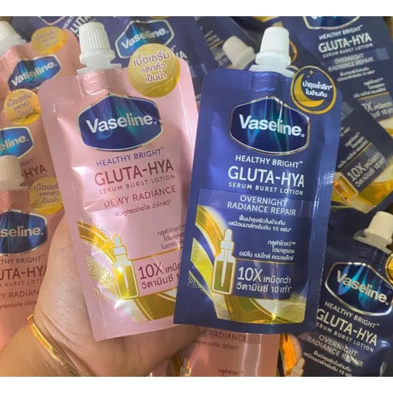 Vaseline Gluta-Hya Sachet Ori Thailand