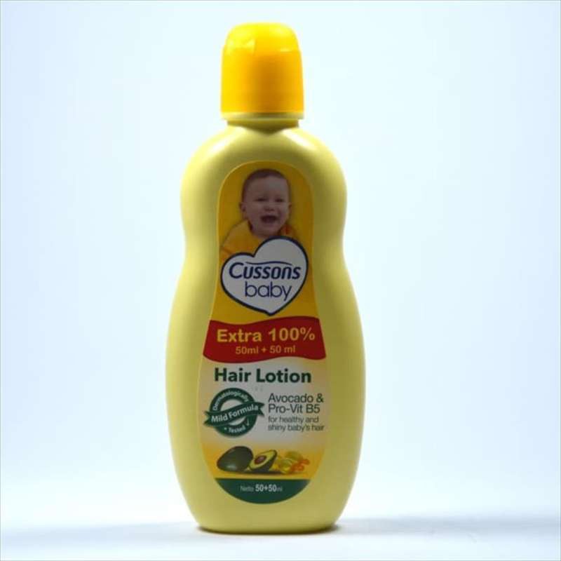 ORIGINAL Cussons Baby Hair Lotion 50ml+50ml / Cusson Hair Lotion Bayi 50ml Plus 50ml