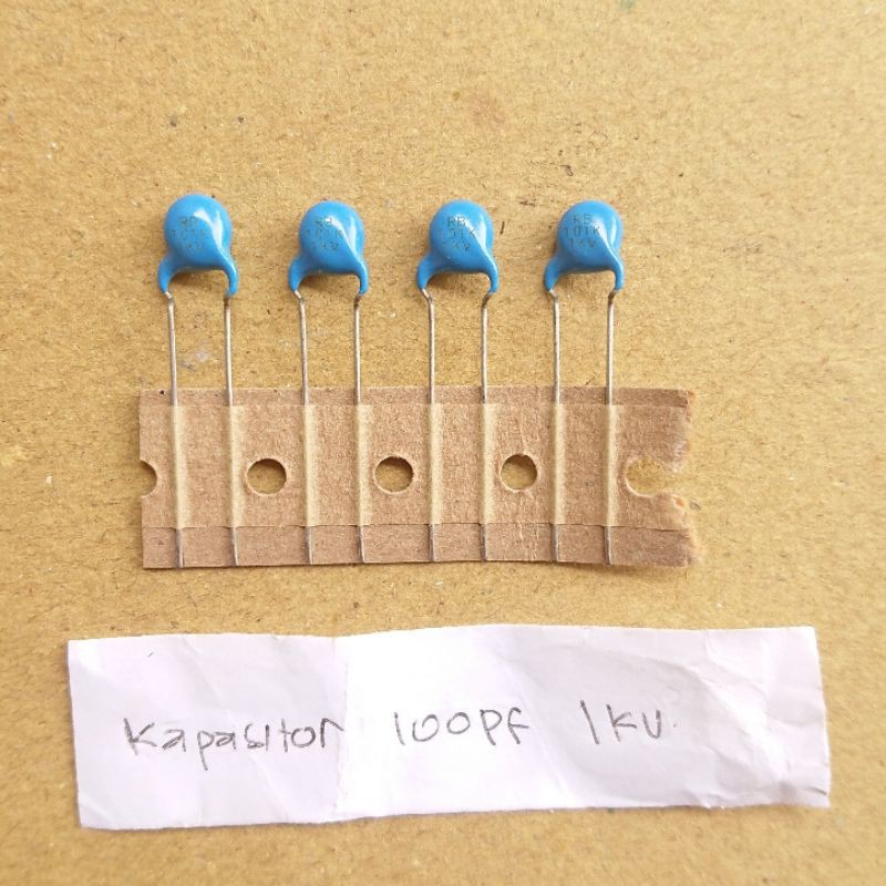 Kapasitor 100pf Capasitor 100 pf 1kv Kapasitor 101 1pcs
